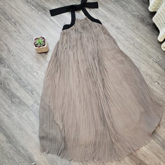 Wilfred Le Fou Couvin Dress Modern Taupe Black XXS - Picture 1 of 12